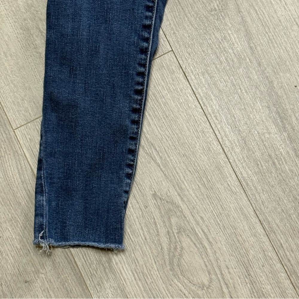 American Eagle Outfitters Super Hi-Rise Jegging Crop Blue Jeans - Picture 2 of 11